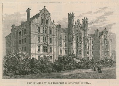 New Building at the Brompton Consumption Hospital, London by English School