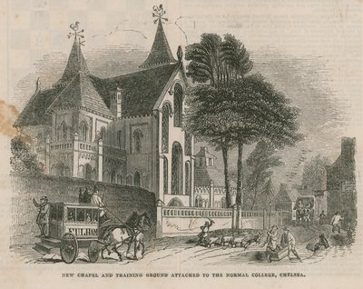 New Chapel and Training Ground by English School