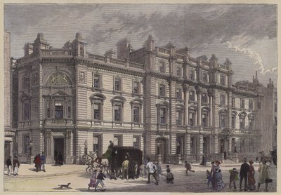 New Courthouse and Police Station, Bow Street, London, c1880 by English School