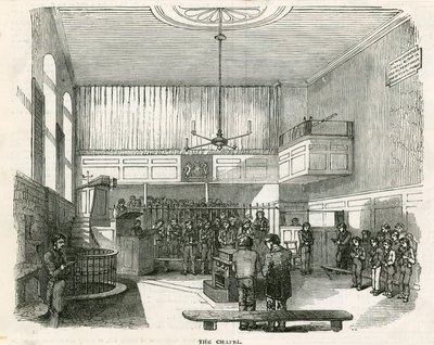 Newgate Chapel by English School