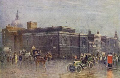 Newgate Prison, before its demolition by English School