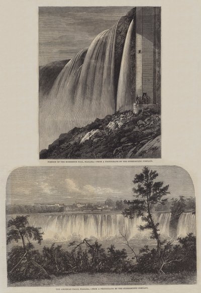 Niagara Falls by English School