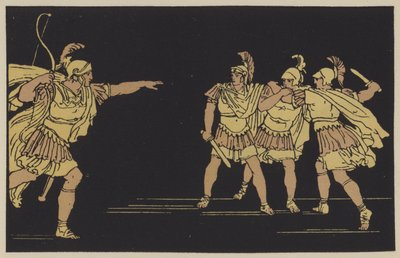 Nisus and Euryalus by English School