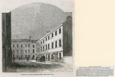 No. 10 Downing Street by English School