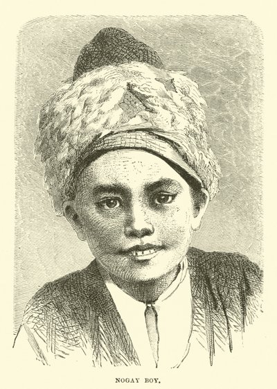 Nogay boy by English School