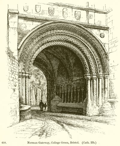 Norman Gateway, College Green, Bristol by English School