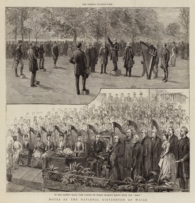 Notes at the National Eisteddfod of Wales by English School