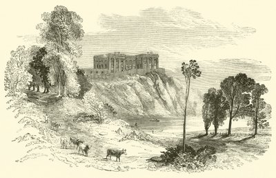 Nottingham Castle by English School