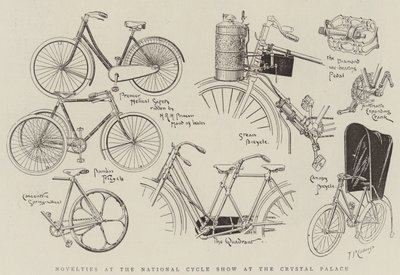 Novelties at the National Cycle Show at the Crystal Palace by English School