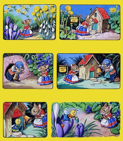 Nursery Animals by English School