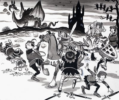 Nursery Rhyme Illustration by English School