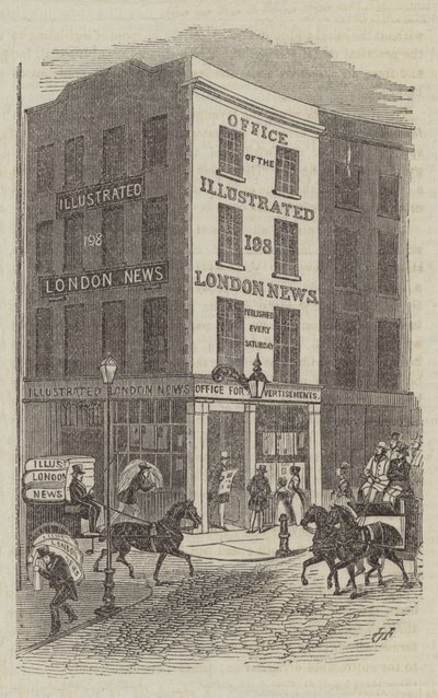 Office of the Illustrated London News by English School