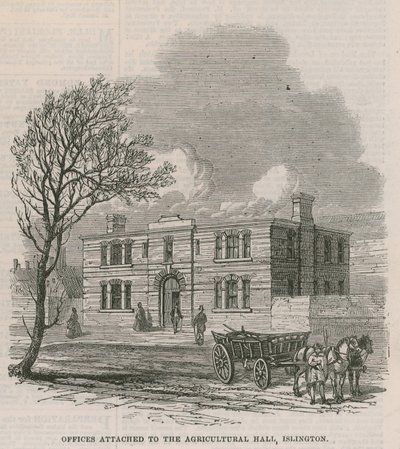 Offices Attached to the Agricultural Hall by English School