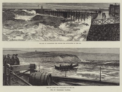 Oil on Troubled Waters by English School