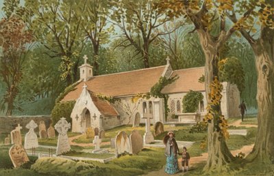 Old Church, Bonchurch, Isle of Wight by English School