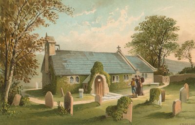 Old Church of St. Lawrence--Isle of Wight (The Smallest Church in England) by English School