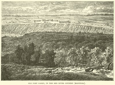 Old Fort Garry, in the Red River Country, Manitoba by English School
