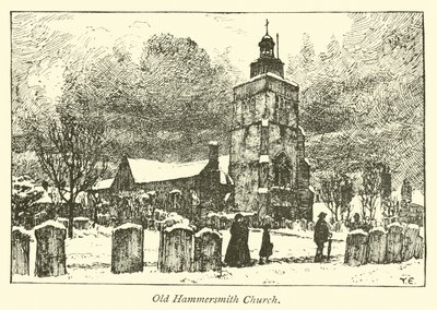 Old Hammersmith Church by English School