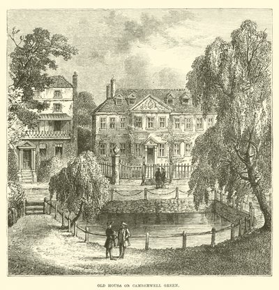 Old House on Camberwell Green by English School