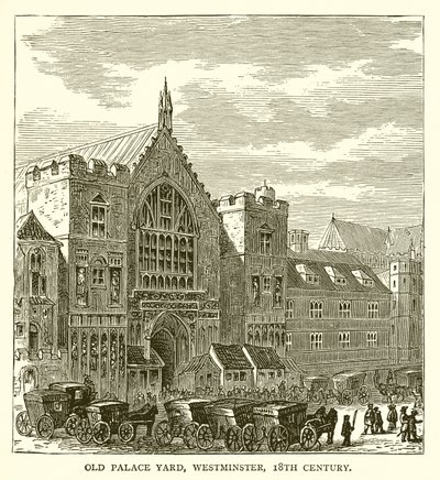 Old Palace Yard, Westminster, 18th Century by English School