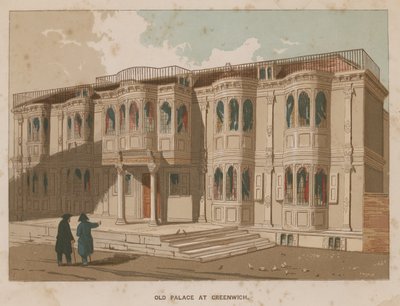 Old Palace at Greenwich, London by English School