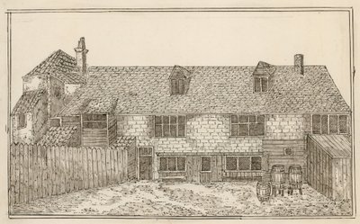 Old Pied Bull, Islington (rear) by English School