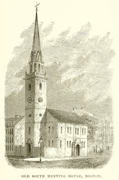 Old South Meeting House, Boston by English School