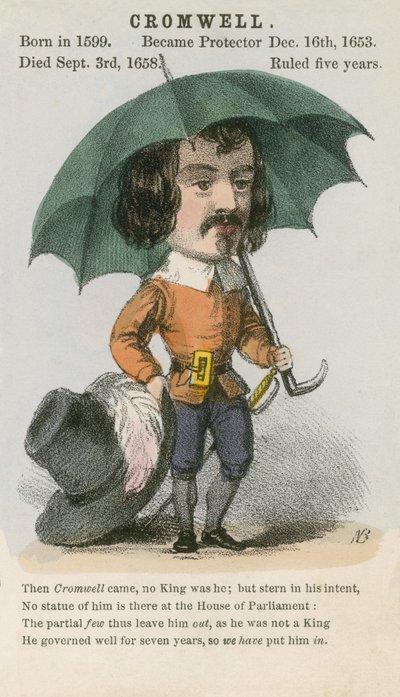 Oliver Cromwell by English School