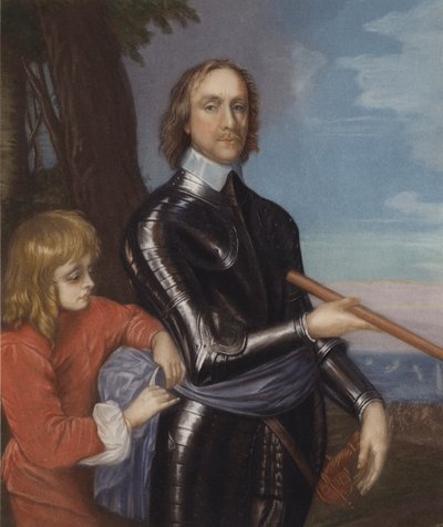 Oliver Cromwell by English School