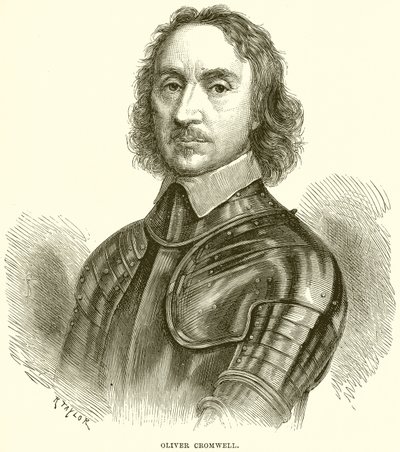 Oliver Cromwell by English School