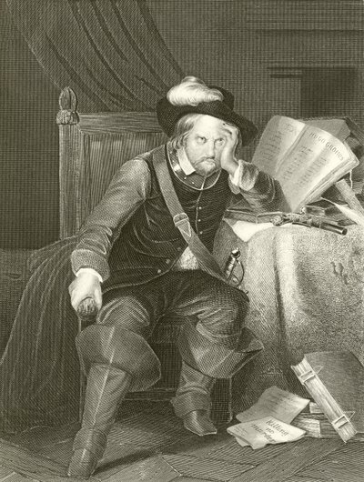 Oliver Cromwell by English School