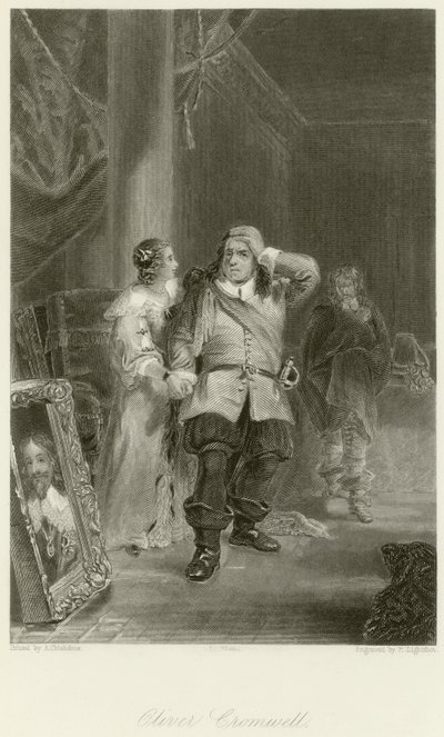 Oliver Cromwell by English School