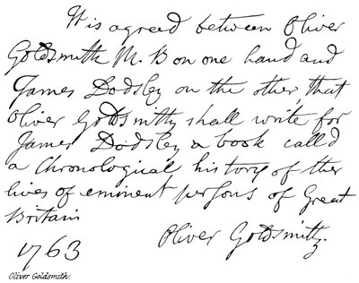 Oliver Goldsmith by English School