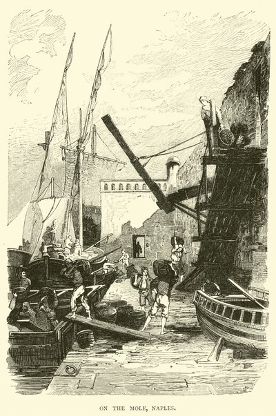 On the Mole, Naples by English School