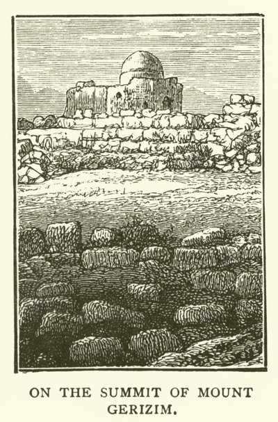 On the summit of Mount Gerizim by English School