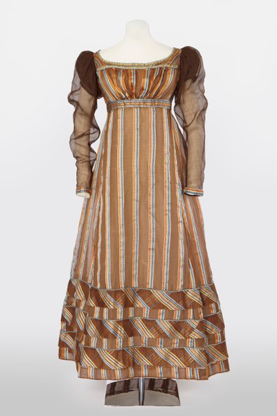 One of a Pair of Matching Dresses Worn by Two Sisters at the Duchess of Richmond