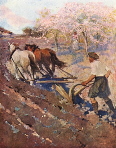 Ontario, a Glengarry Settler by English School