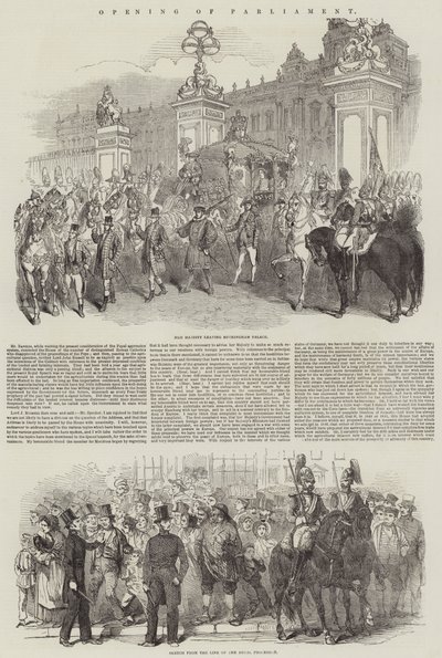 Opening of Parliament by English School