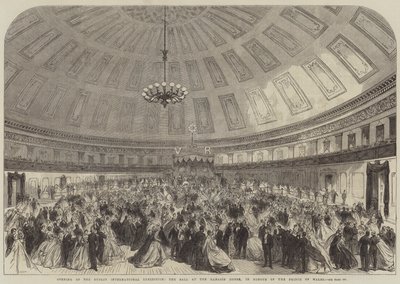 Opening of the Dublin International Exhibition, the Ball at the Mansion House, in Honour of the Prince of Wales by English School