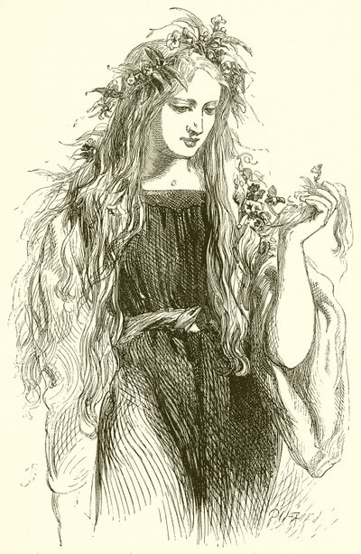 Ophelia by English School
