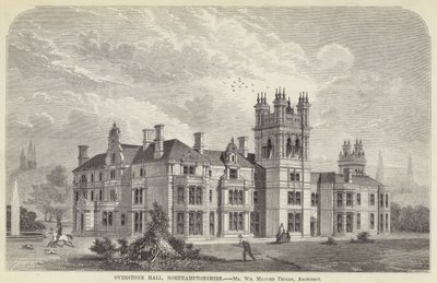 Overstone Hall, Northamptonshire by English School