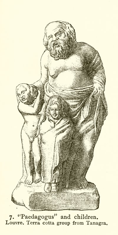 Paedagogus and Children by English School