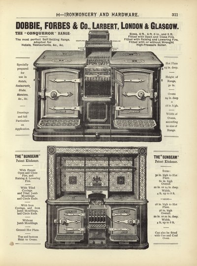 Page from The Architects, Surveyors and Engineers Compendium 1892 by English School