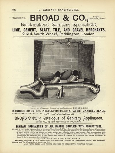 Page from The Architects, Surveyors and Engineers Compendium 1892 by English School