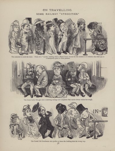Page from The British Working Man or One Who Does Not Believe In Him by English School