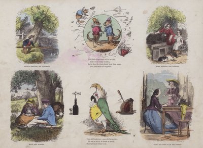 Page from the Attractive Picture Book by English School
