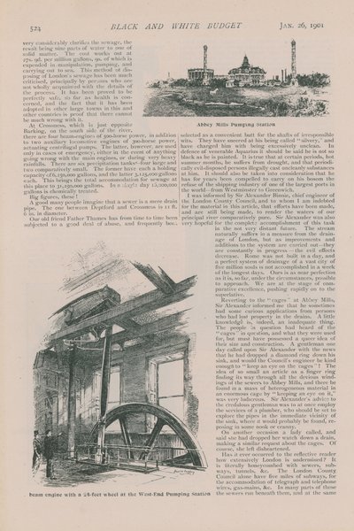 Page from the Black and White Budget by English School