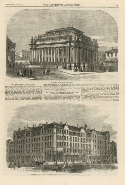 Page from the Illustrated London News by English School