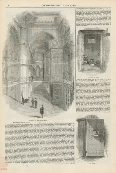 Page from the Illustrated London News by English School