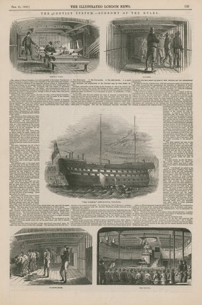 Page from the Illustrated London News by English School